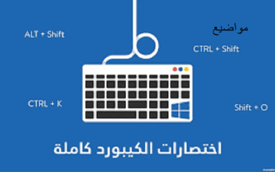 احدث اختصارات الكيبورد كاملة 2023